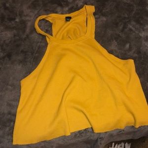 Yellow tank top